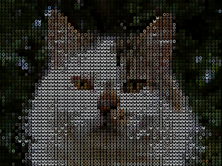 Type-to-Face typographic portrait